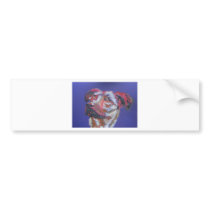 The Attentive Dog Bumper Sticker