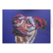 The Attentive Dog Card