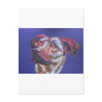 The Attentive Dog Postcard