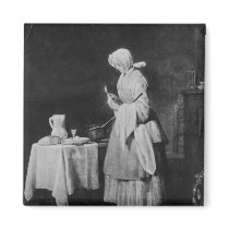 The Attentive Nurse, c.1738 Refrigerator Magnet
