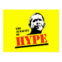 THE AUDACITY OF HYPE POSTCARD