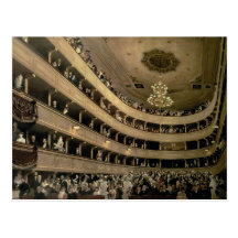 The Auditorium of the Old Castle Theatre, 1888 Post Cards