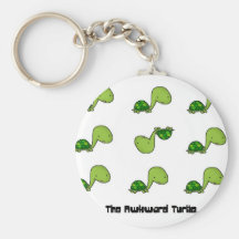 The Awkward Turtle Key Chain