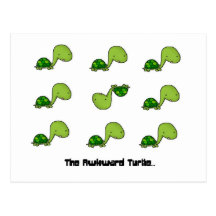 The Awkward Turtle Postcards