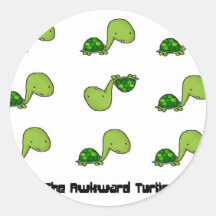 The Awkward Turtle Stickers