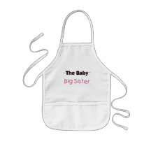 The Baby  Big Sister Apron