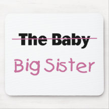 The Baby  Big Sister Mousemat