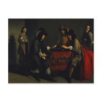 The Backgammon Players Post Cards