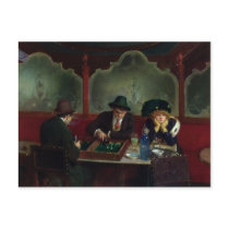 The Backgammon Players Postcards