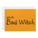 The Bad Witch invitations