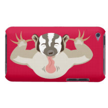 The Badgering Badger Barely There iPod Covers