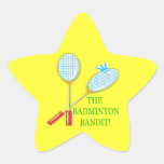 The Badminton Bandit Sticker