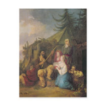 The Balalaika Player, 1764 Postcard