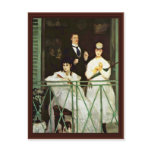 The Balcony By Manet Edouard postcards