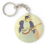 The Banjo Lesson, Mary Cassatt keychains