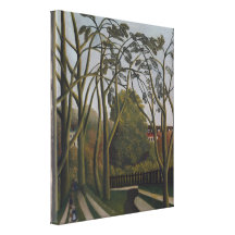 The Banks of the Bièvre - Henri Rousseau Canvas Prints