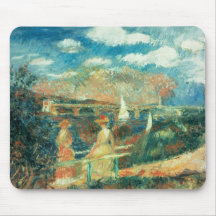 The banks of the Seine at Argenteuil, 1880 Mouse Pads
