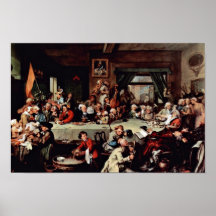 The Banquet" By Hogarth William (Best Quality) Print