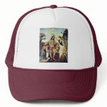 The Baptism Of Christ By Andrea Del Verrocchio hats