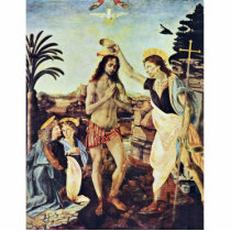 The Baptism Of Christ By Andrea Del Verrocchio Cut Outs