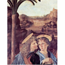 The Baptism Of Christ  By Andrea Del Verrocchio Photo Cut Out