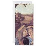 The Baptism Of Christ  By Andrea Del Verrocchio rack cards