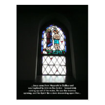 The Baptism of Jesus (Meditation Card) Postcards