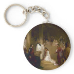 The Baptism of Pocahontas by John Gadsby Chapman keychains