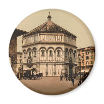The Baptistry in Florence Magnets