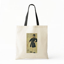 The barbarian nations by Utagawa,Yoshitsuya Canvas Bags