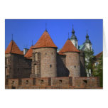 The Barbican and Pauline Church, Warsaw, cards