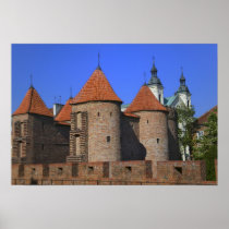 The Barbican and Pauline Church, Warsaw,