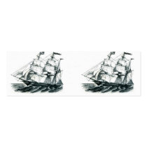 The Bark "Florida" Sailing Ship Bookmark