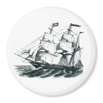 The Bark "Florida" Sailing Ship Bookmark