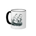The Bark "Florida" Sailing Ship Bookmark mugs