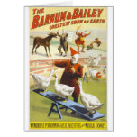The Barnum & Bailey Circus Card