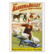 The Barnum & Bailey Circus Card
