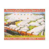The Barnum & Bailey Greatest Show On Earth Post Cards