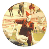 The Barnum & Bailey greatest show on earth Wonderf Round Sticker