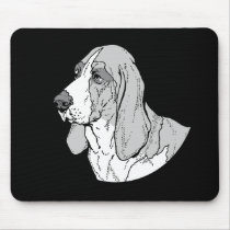 THE BASSET HOUND MOUSEPADS