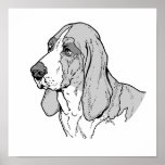THE BASSET HOUND posters