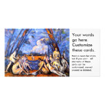 The Bathers by Cezanne French impressionist art photo cards