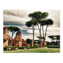 The Baths of Caracalla in Rome Post Cards