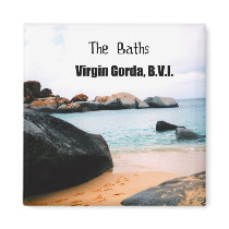 The Baths, Virgin Gorda B.V.I. Magnet