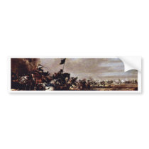 The Battle By Eismann Johann Anton (Best Quality) Bumper Sticker
