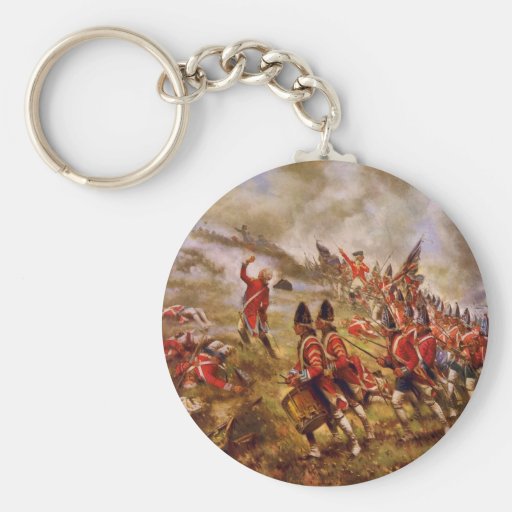 The Battle of Bunker Hill by E. Percy Moran Key Chain