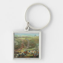 The Battle of Fontenoy, 11th May 1745 Key Chains