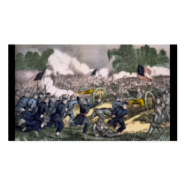 The battle of Gettysburg, Pa. July 3d. 1863 Business Card Templates