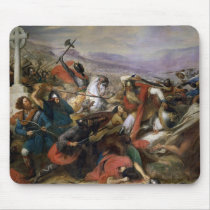 The Battle of Poitiers, won by Charles Martel Mouse Pads
