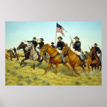 The Battle of Prairie Dog Creek by Ralph Heinz Posters
